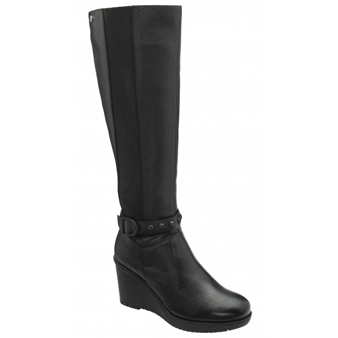 Ravel Women's Arkle Wedge Knee-High Boots